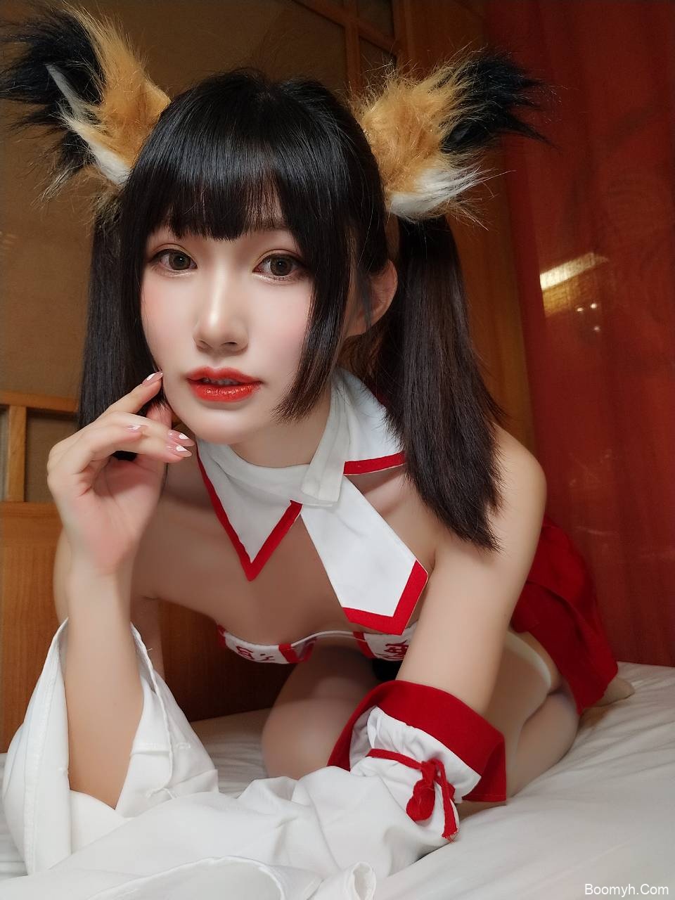 木之本果 – 自撮りVol.12神社の巫女(81P/2V/545MB)